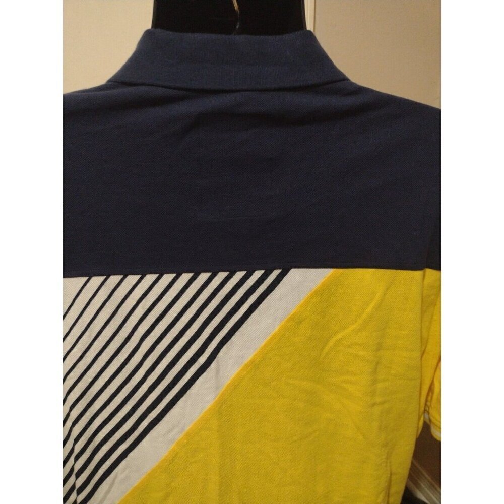 Born Fly Any Town USA Polo Shirt 3XL Mens Multicolor Colorblack Short Sleeve - Picture 5 of 9